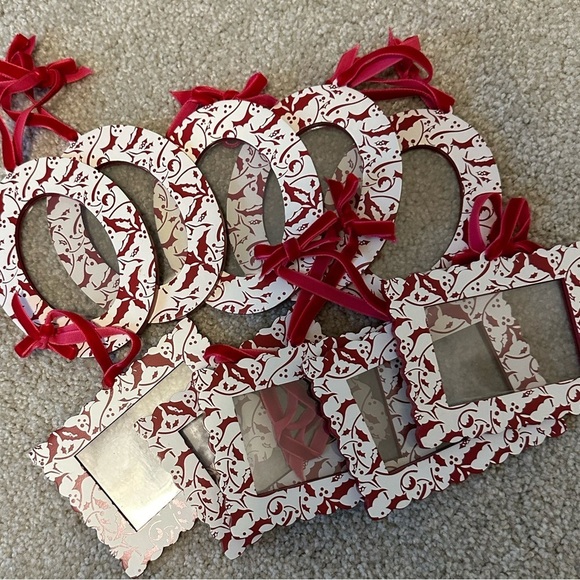 Other - Christmas Ornament Photo Frames